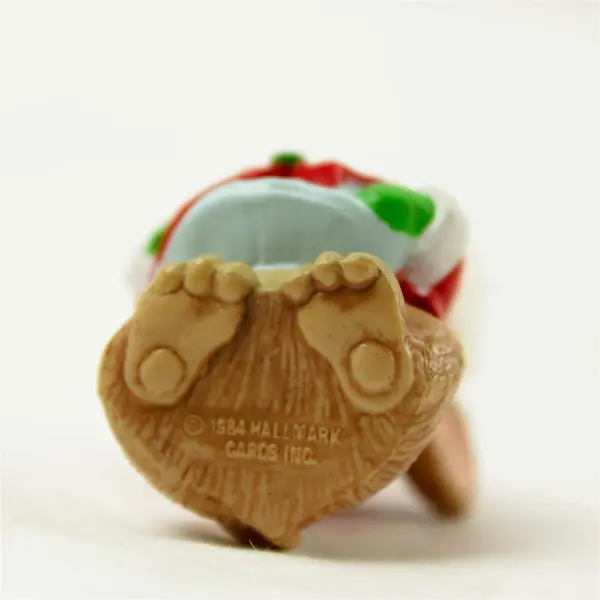 Vintage 1984 Hallmark Keepsake Ornament Santa Mouse Christmas
