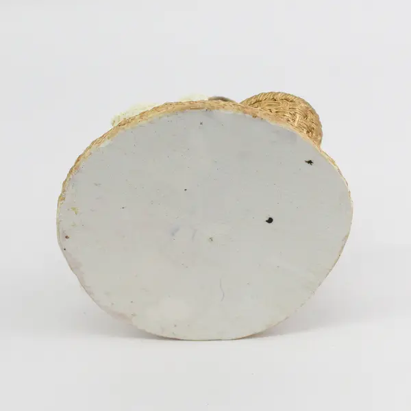 Resin Angel And Sheep Taper Candle Holder With Trinket Dish