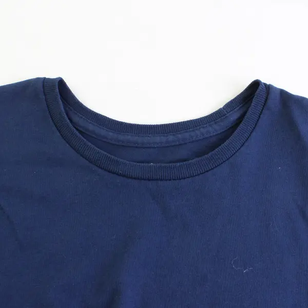 St John's Bay Solid Blue Color Short Sleeve T-Shirt 100% Cotton Men's Size Small