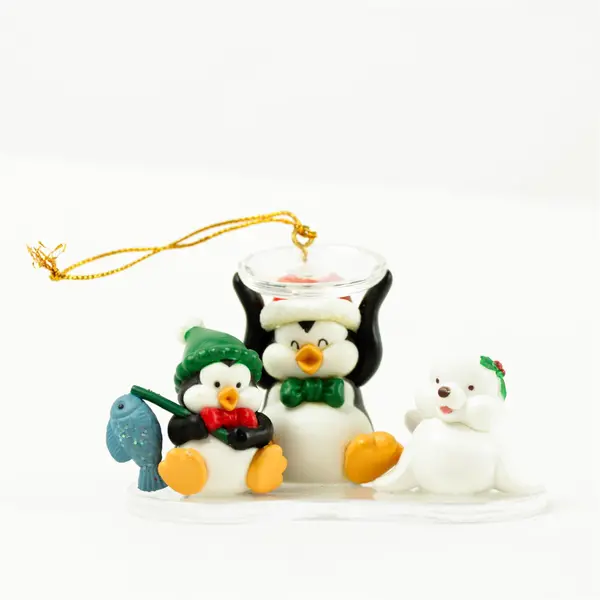 KIRKLAND Signature Christmas Collectible Penguin, Seal & Fish Ornament