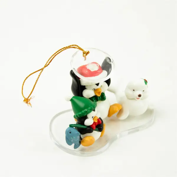 KIRKLAND Signature Christmas Collectible Penguin, Seal & Fish Ornament