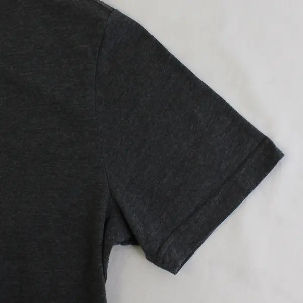 Arizona Jeans Co Solid Dark Gray Color Short Sleeve T-Shirt Men's Size Medium