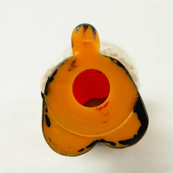 Vintage 1996 Garfield Santa Claus Figurine 3.5in Plastic Rubber Jim Davis