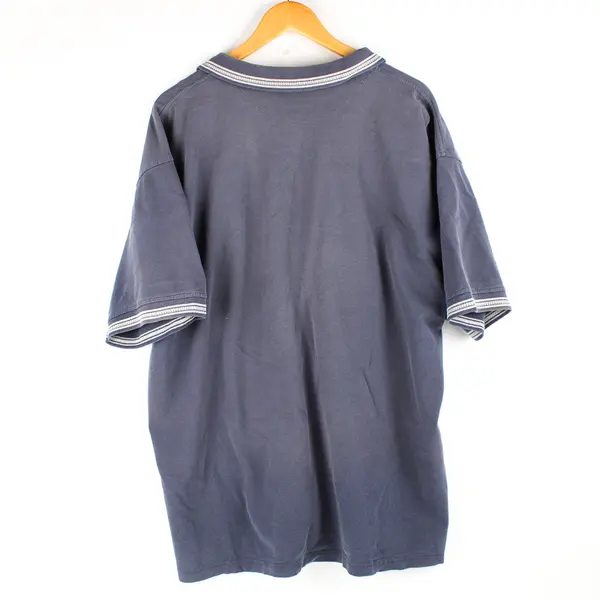 Arnold Palmer Sportswear Solid Blue Color Short Sleeve Polo Shirt Men's Size XL