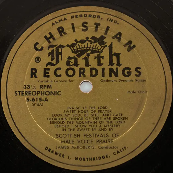 Scottish Festivals Of Male Voice Praise Voices Of Scotland, Vol. 3 LP Vinyl