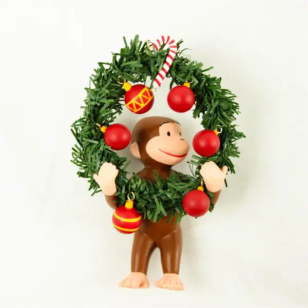 Vintage Hallmark Curious George Monkey See Keepsake  Christmas Ornament 2004 HTF