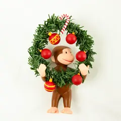 Vintage Hallmark Curious George Monkey See Keepsake  Christmas Ornament 2004 HTF