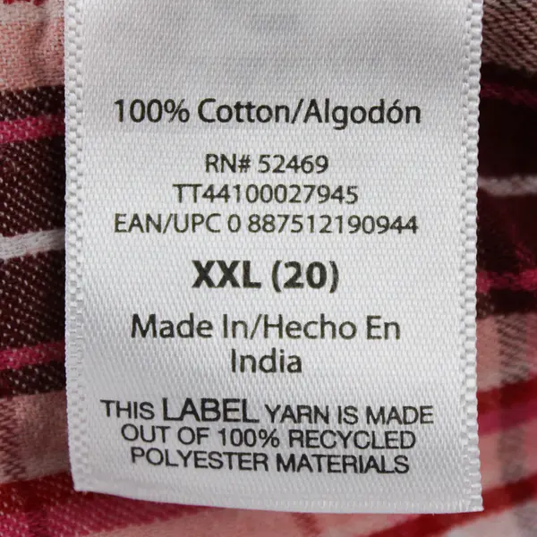 Time And Tru Pink/White Plaid Long Sleeve Button Up Shirt Men's Size XXL