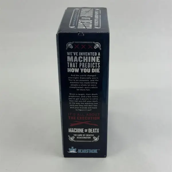 2013 Machine of Death The Game of Creative Assassination Bearstache Card Game