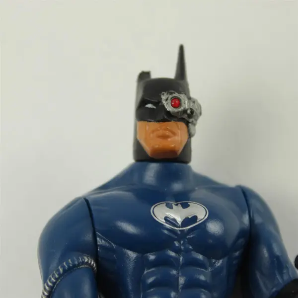Kenner Legends of Batman 1994 Cyborg Batman Action Figure Missing Ear
