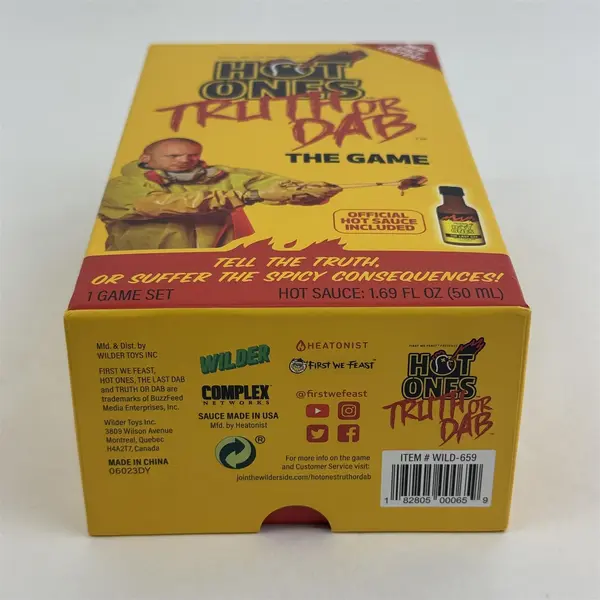 Hot Ones Truth or Dab The Game New Spicy Content W/Hot Sauce