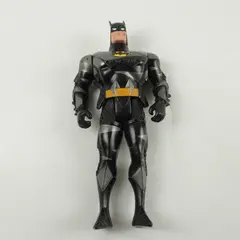 Kenner 1995 Batman Action Figure Silver & Black Yellow Utility Belt Vintage