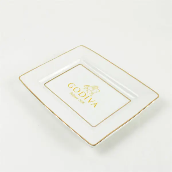 Godiva Belgium 1926 Porcelain Dessert Serving Plate Vintage