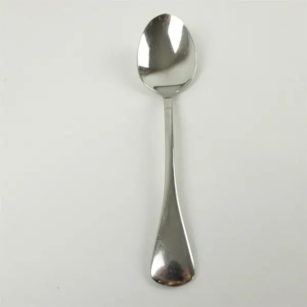 Lot of 5 Oneida Cabana Stainless Oval Soup Spoons 6.75in