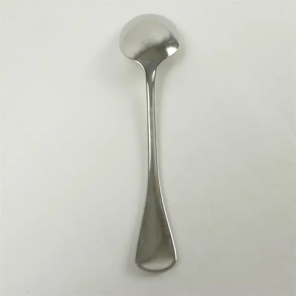 Lot of 5 Oneida Cabana Stainless Oval Soup Spoons 6.75in
