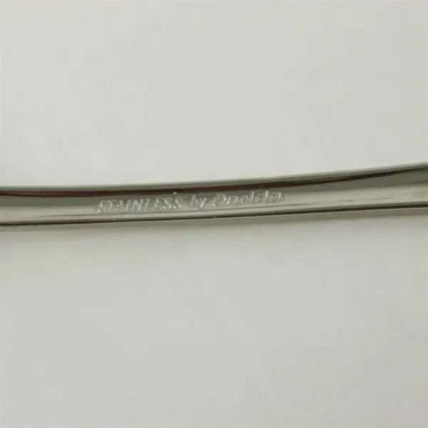 Lot of 5 Oneida Cabana Stainless Oval Soup Spoons 6.75in