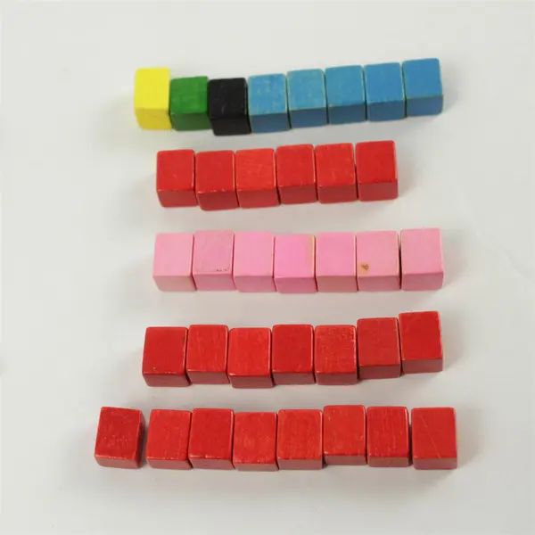 Lot of Various Game Pieces Dice Wooden Blocks Monopoly Houses