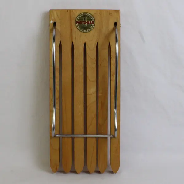 Antique Vintage Mid Century Art Deco Wooden Pants-Rak Rack Hanger Glines