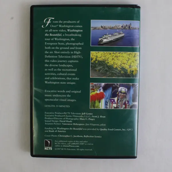Washington the Beautiful 1997 KCTS Seattle TV Natural World DVD PBS