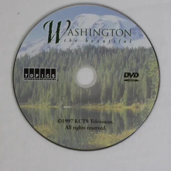 Washington the Beautiful 1997 KCTS Seattle TV Natural World DVD PBS