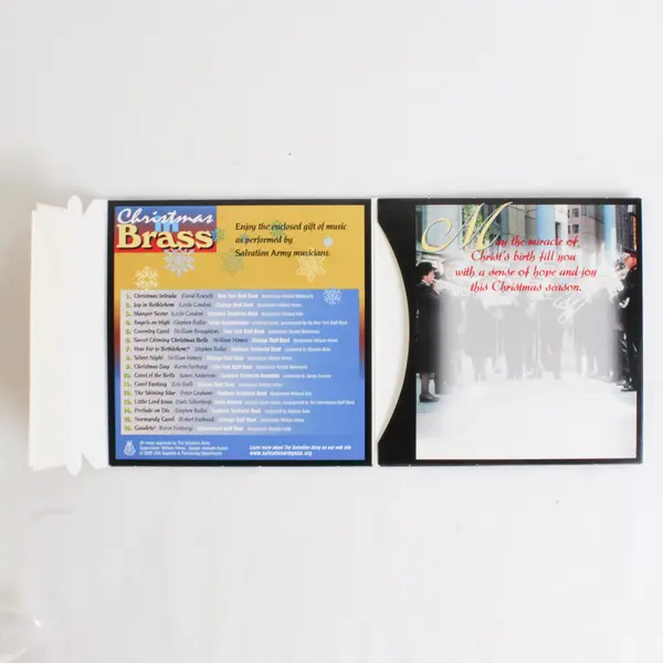 Christmas in Brass The Salvation Army 2005 CD Holiday