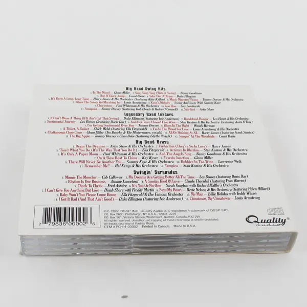 Big Band Hits: Original Recordings Meticulously Restored 4 CDs