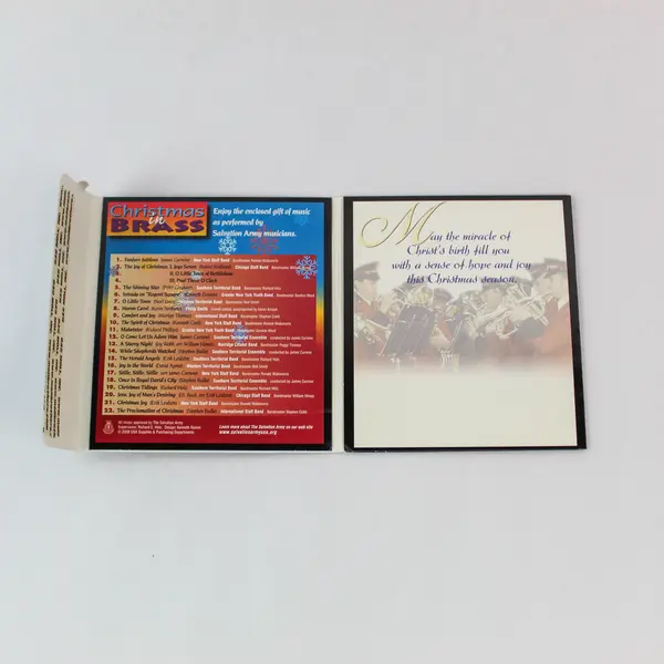 Christmas In Brass Audio Music CD Disc 2008 The Salvation Army