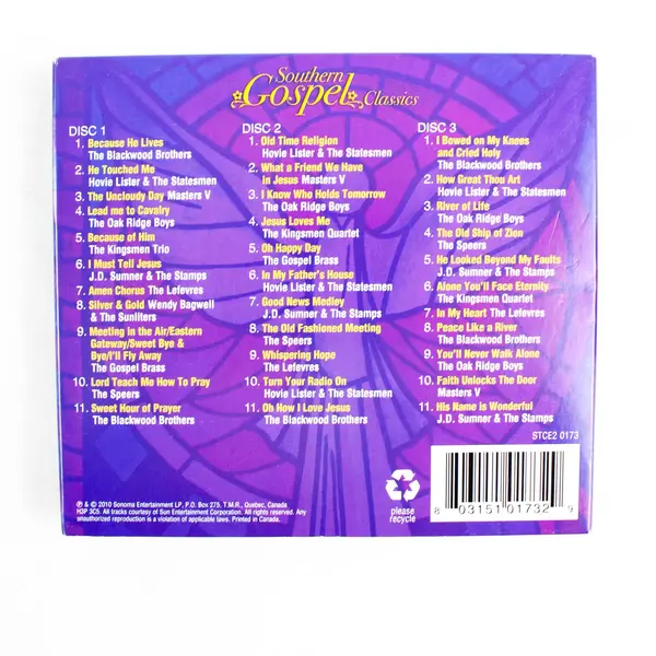 Various Artists Southern Gospel Classics 3 CD Set 2010 - Good