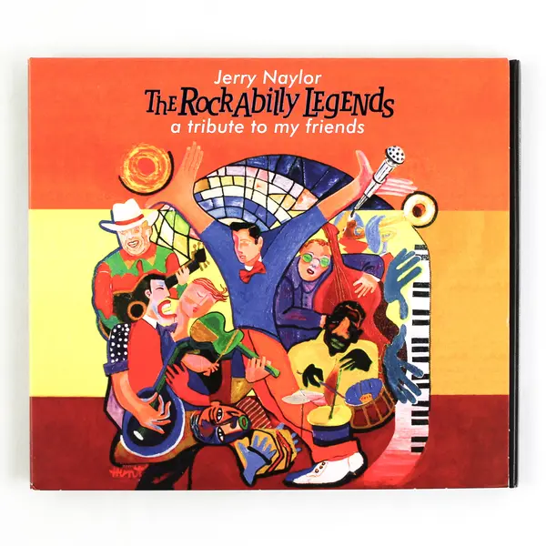 Jerry Naylor The Rockabilly Legends Tribute CD 2005 Pre-Owned