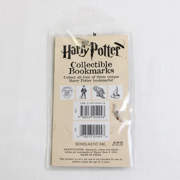 Vintage Harry Potter Bookmark: Hogwarts Scholastic