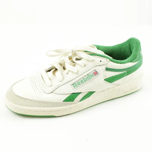 Reebok Club C Revenge Vintage Men's Athletic Shoes Size 6 Chalk/White/Green