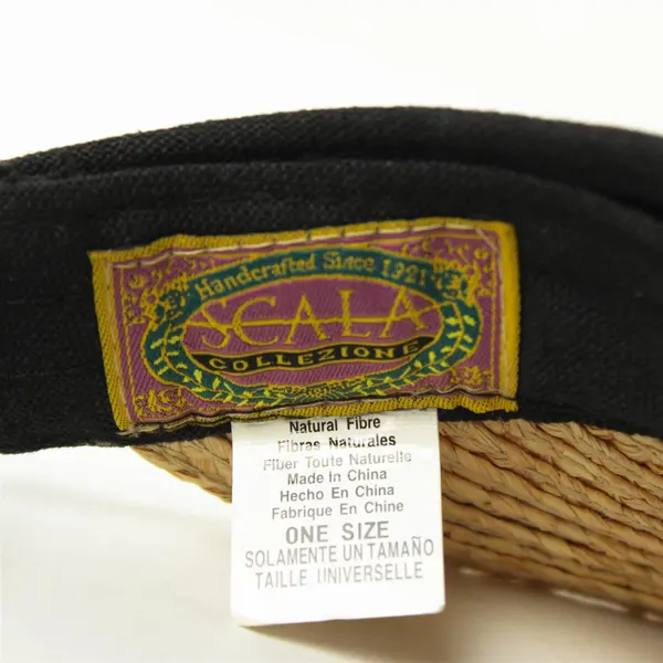 Lot of 2 Women's Sun Visors Colwood National Golf Club  & Red Pattern