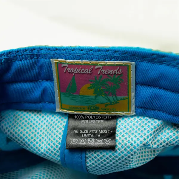 Lot of 2 Women's Adjustable Floral Baseball Caps Tropical Trends, Robin Ruth