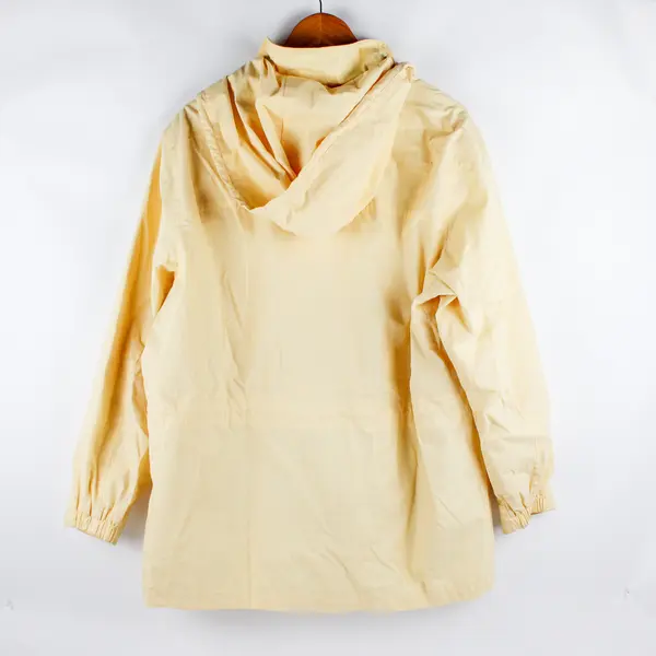 Pacific Trail Outdoor Wear Women's L Yellow Detachable Hood Windbreaker Jacket