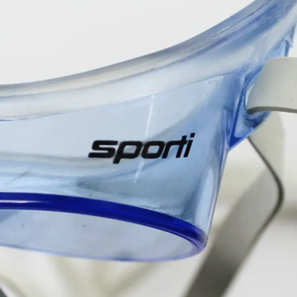 Vintage Sporti Swim Goggles Blue Two Different Head Bands