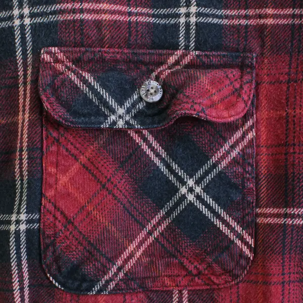Field & Stream Men's XL Red Plaid Button Up Long Sleeve Flannel 100% Cotton