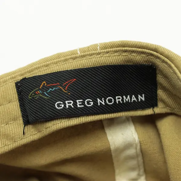 Lot of 2 Adjustable Baseball Caps Brown Greg Norman & Beige St. Louis, Mo