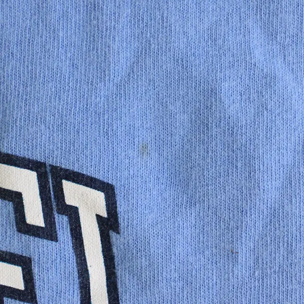 Vtg Gildan Adult L Sky Blue "Citadel Bulldogs" Graphic Short Sleeve Cotton Tee