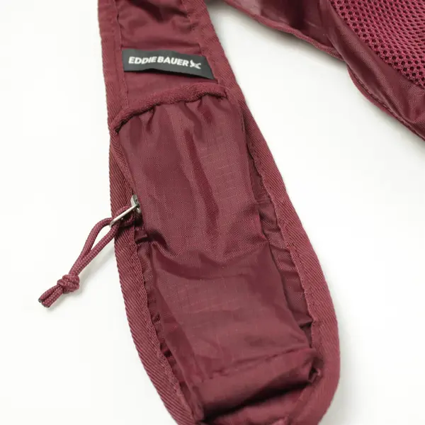 Eddie Bauer Burgundy One-Shoulder Small Backpack Unisex