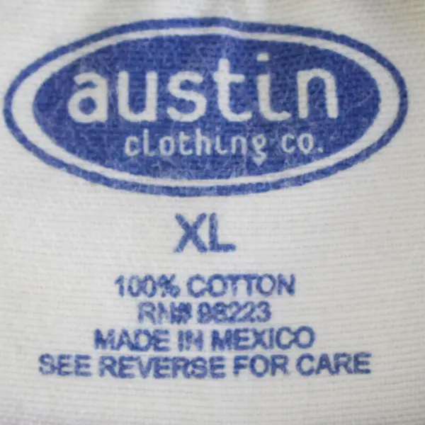 Vintage Austin Clothing Co. Men's XL Blue American Flag Graphic T-Shirt