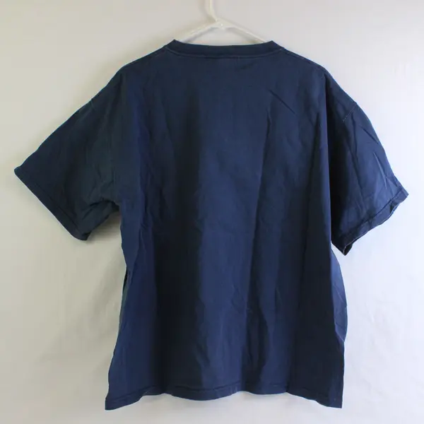 Vintage Lee Sport Men's XL Blue 100% Cotton Boston Red Sox Short Sleeve T-Shirt