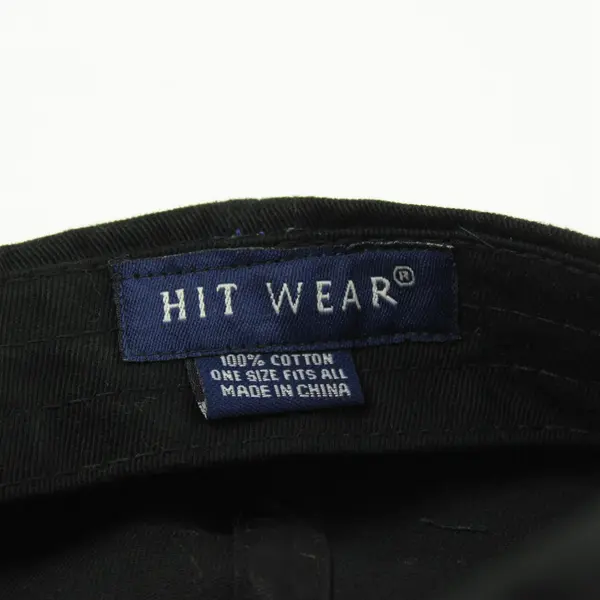 Lot of 2 Adjustable Black Baseball Caps - SF Giants & Cascade Nuts & Bolts