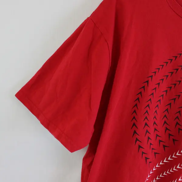 Adidas Men's XL Red The Go-To Tee Trailblazers of Portland Graphic T-Shirt