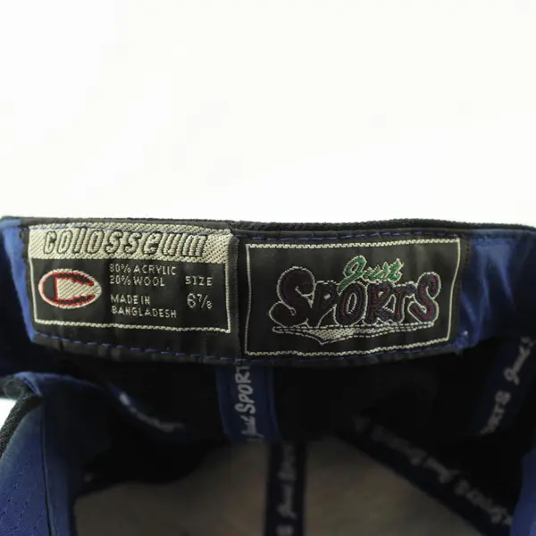 Lot of 2 Baseball Caps Black Duke Size 6 7/8 & Black Central Oregon Hats