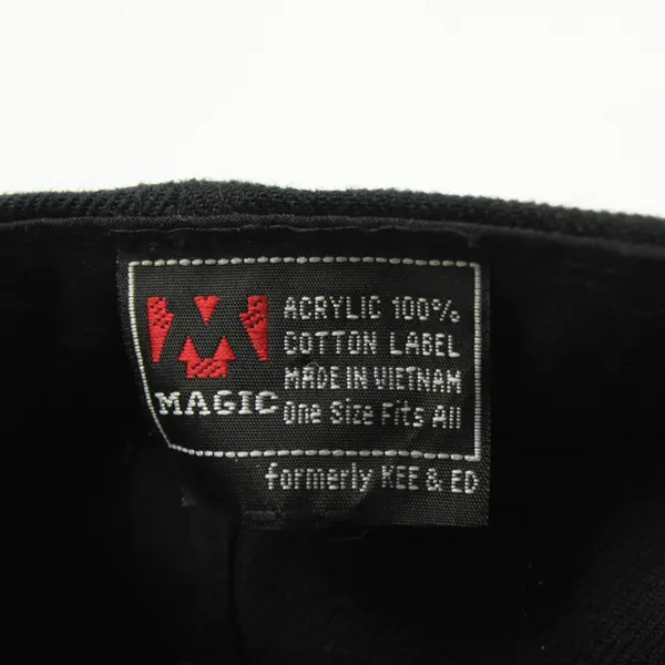 Lot of 2 Baseball Caps Black Duke Size 6 7/8 & Black Central Oregon Hats