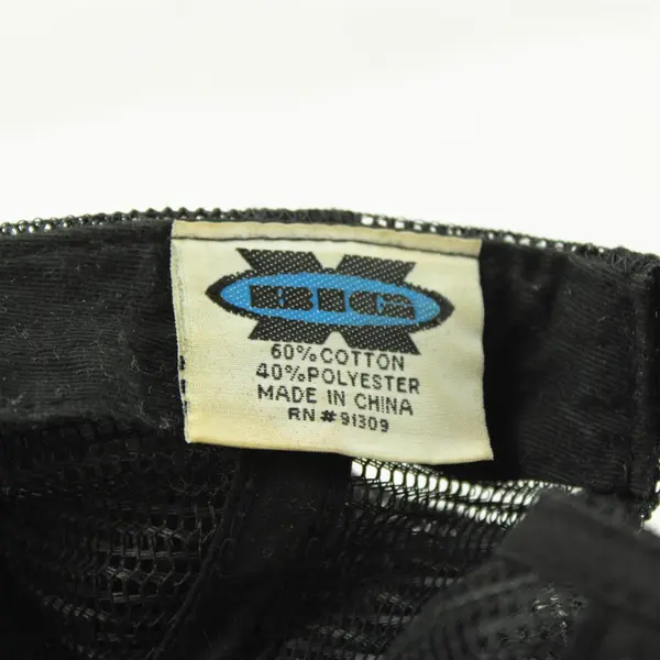 Lot of 2 Adjustable Baseball Caps Blue VFW Madrid IA & Black VFW Madrid IA