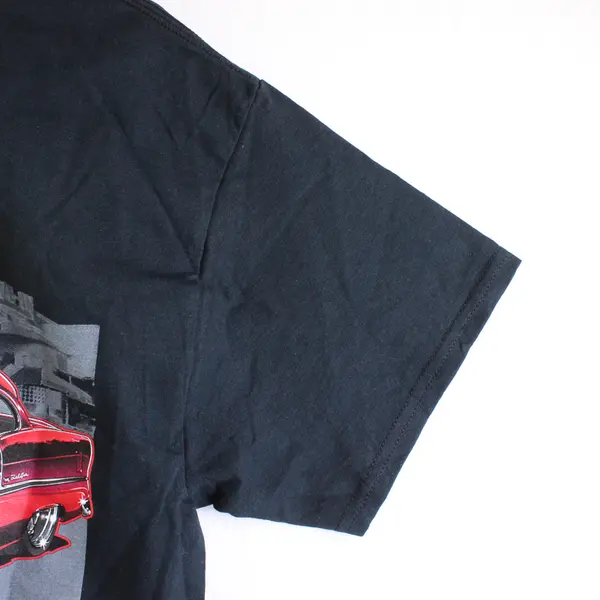 Gildan Adult Size L Black Mels Drive In San Francisco Graphic T Shirt