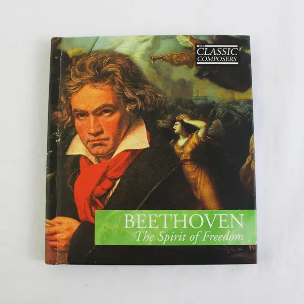 Lot of 2 Classic Composers CD/Book Combo Early Romantic Chopin/Beethoven 2005