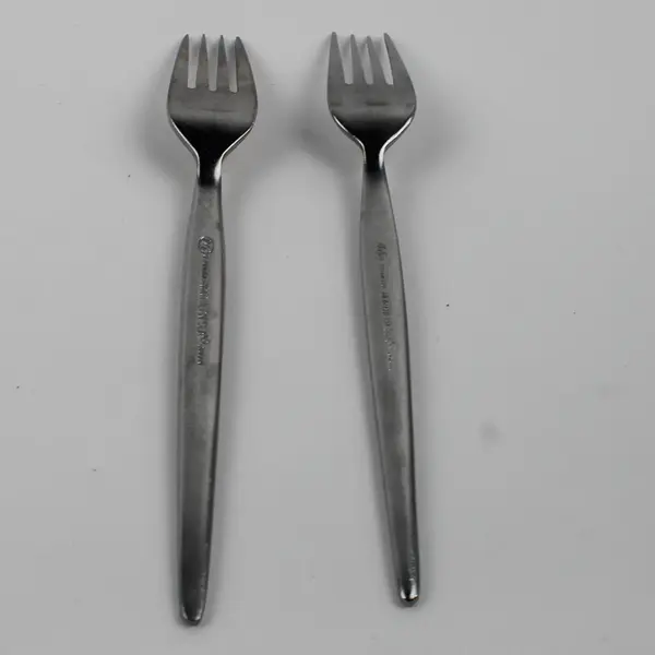 Lot of 2 Washington Forge Northern Sea Pattern SS Dinner Forks 8" Rare