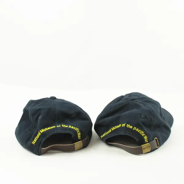 Lot of 2 Adjustable Dark Blue Baseball Caps Asiatic-Pacific Campaign 1941-1945
